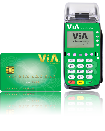 ViA eBM terminal and ViA Card